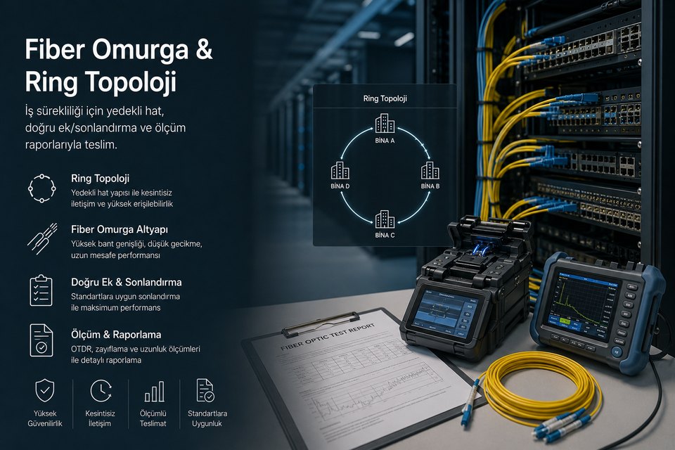 Veri merkezi ve network altyapısı